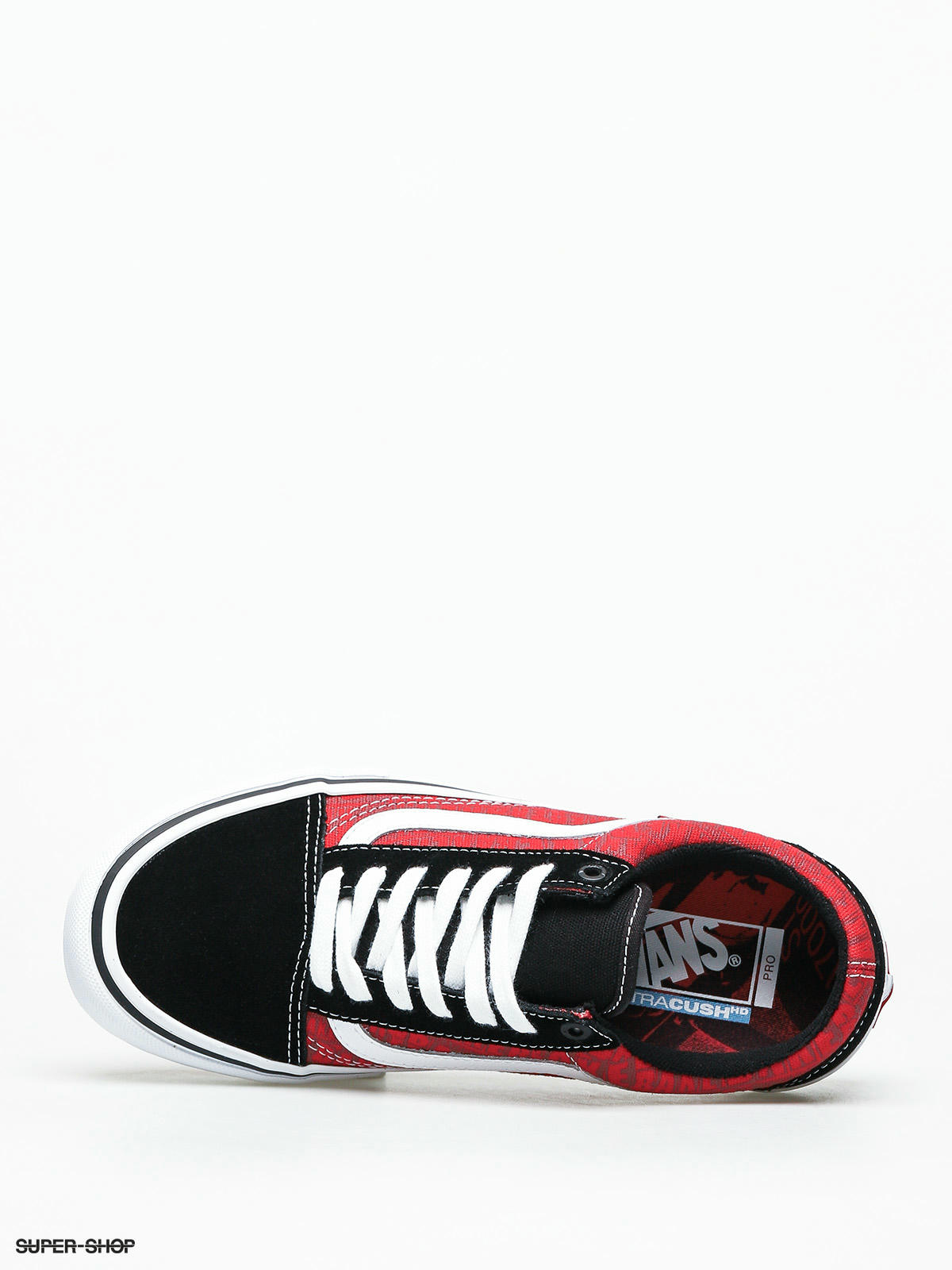 Vans X Baker Old Skool Pro Shoes (black/white/red)