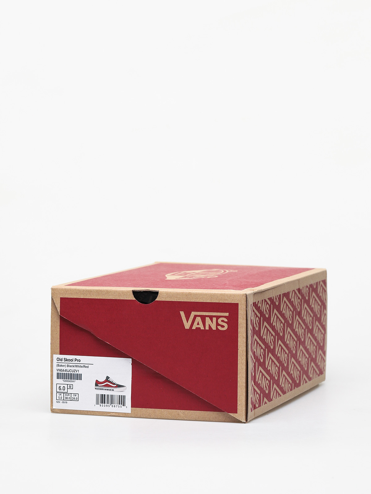 Vans X Baker Old Skool Pro Shoes (black/white/red)