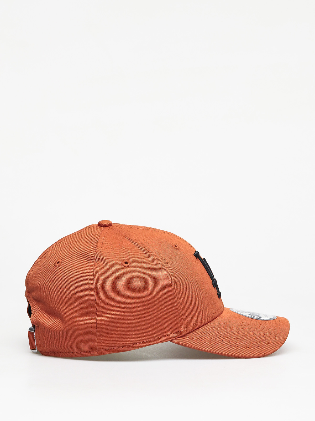 black and orange dodgers hat