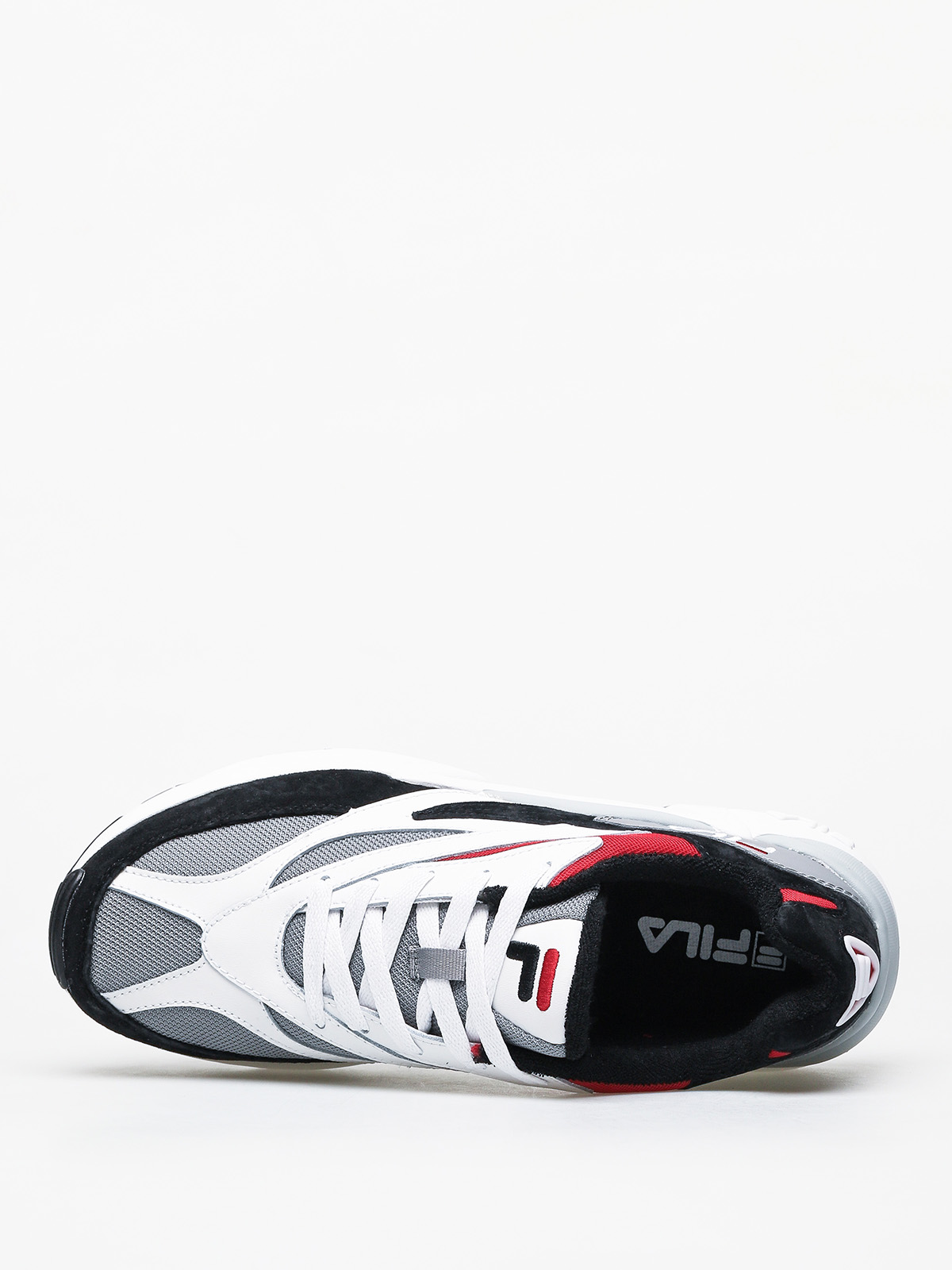 Fila V94M Low Shoes (black/white/fila red)