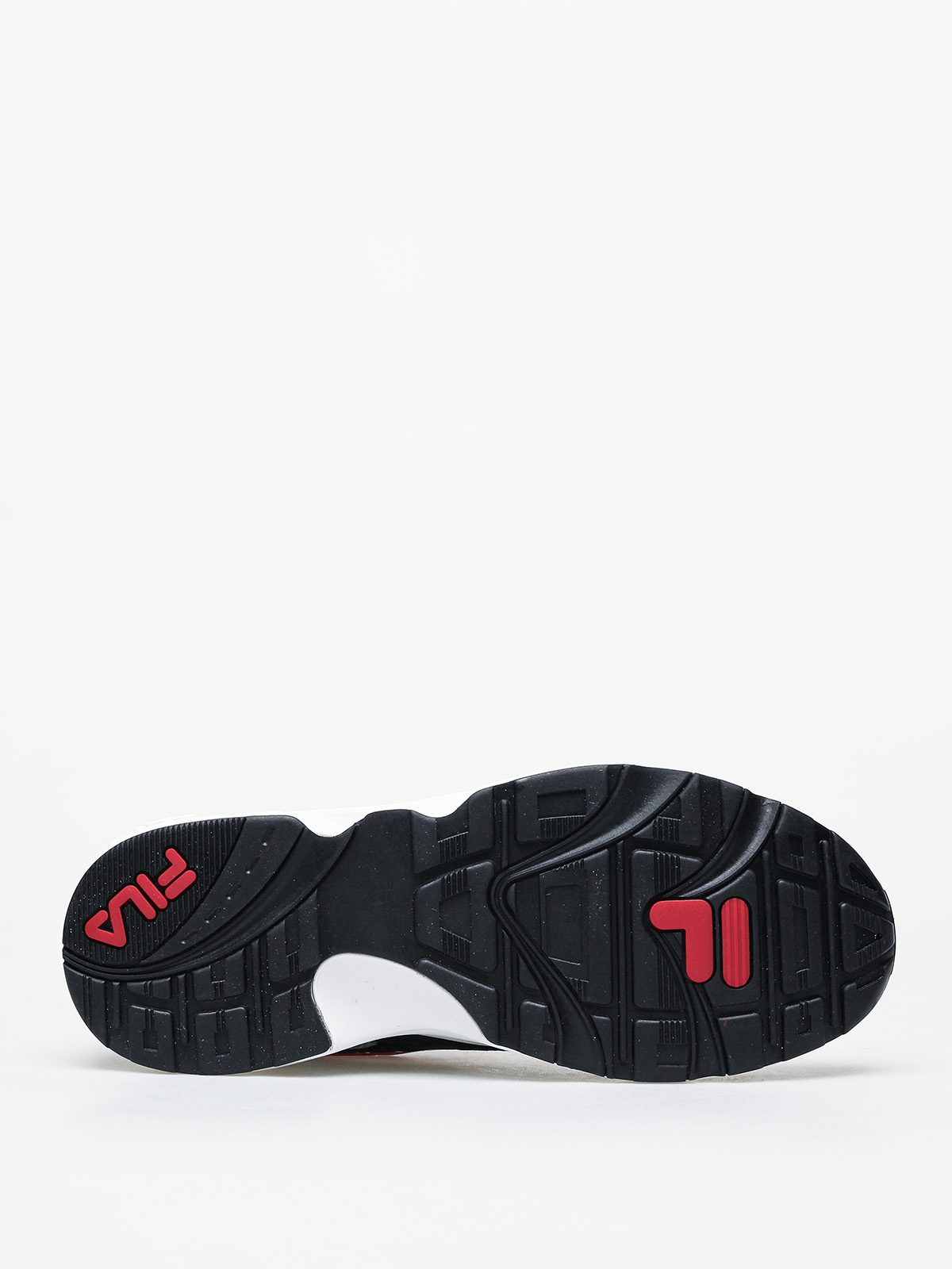 Fila V94M Low Shoes (black/white/fila red)