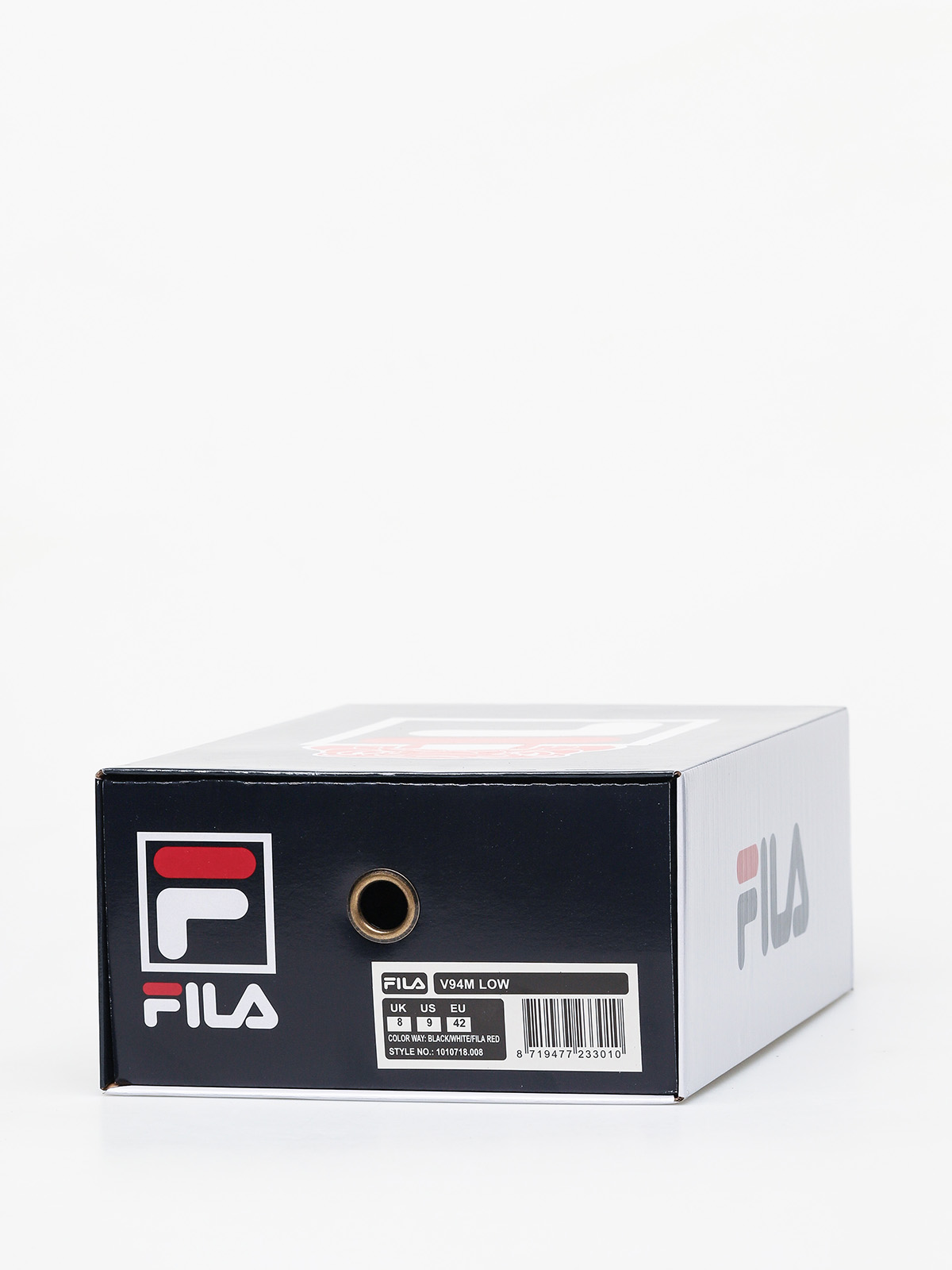 Fila V94M Low Shoes (black/white/fila red)