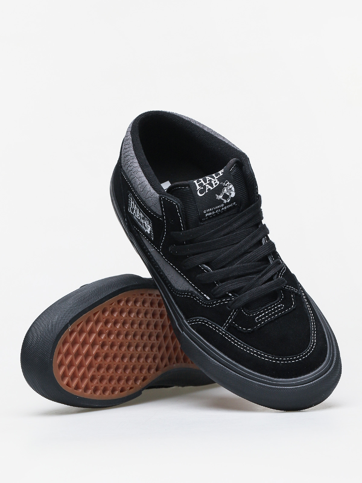 Vans Half Cab Pro 92 Shoes (croc/black/pewter)