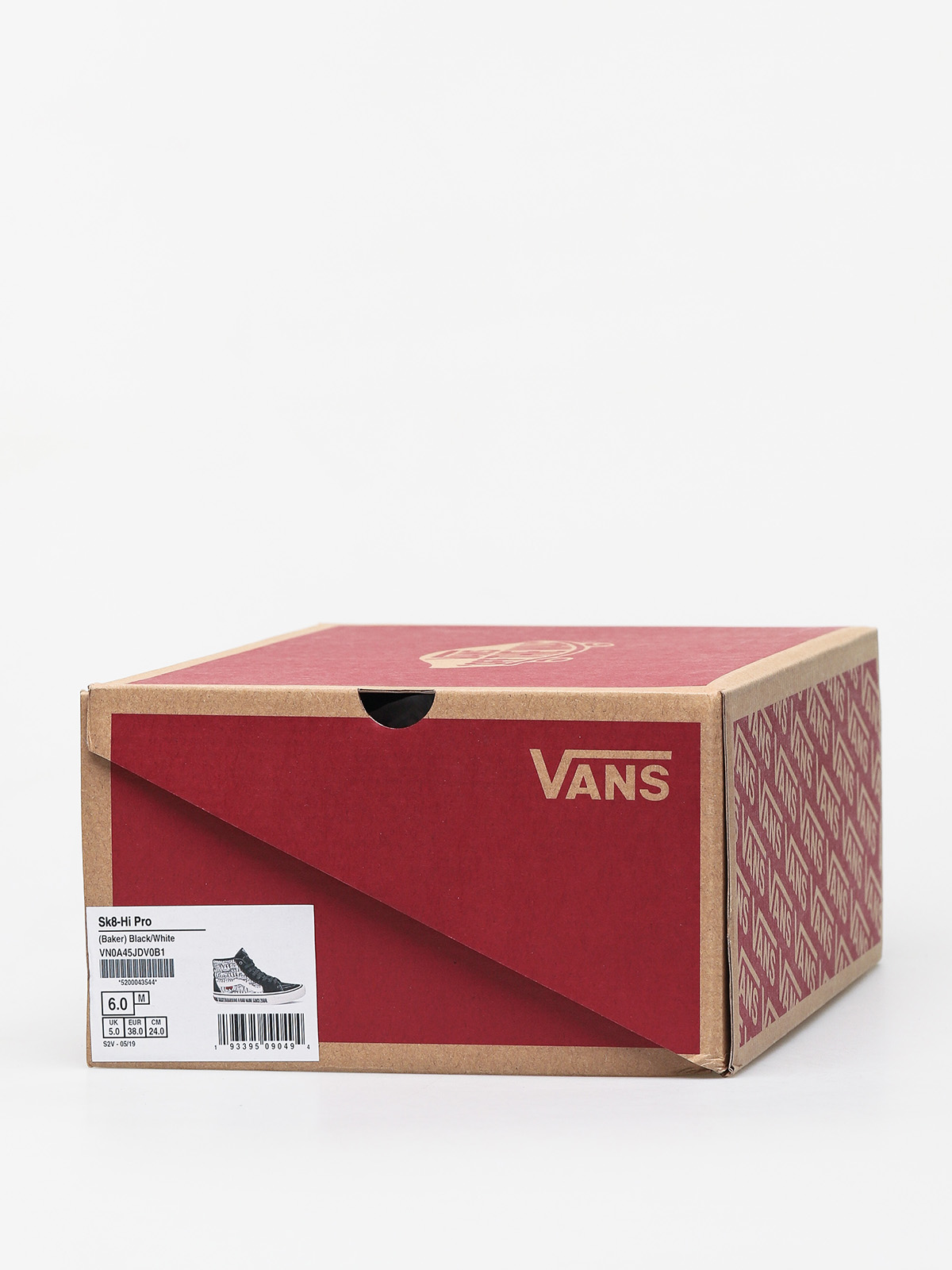 Vans X Baker Sk8 Hi Pro Shoes (black/white)