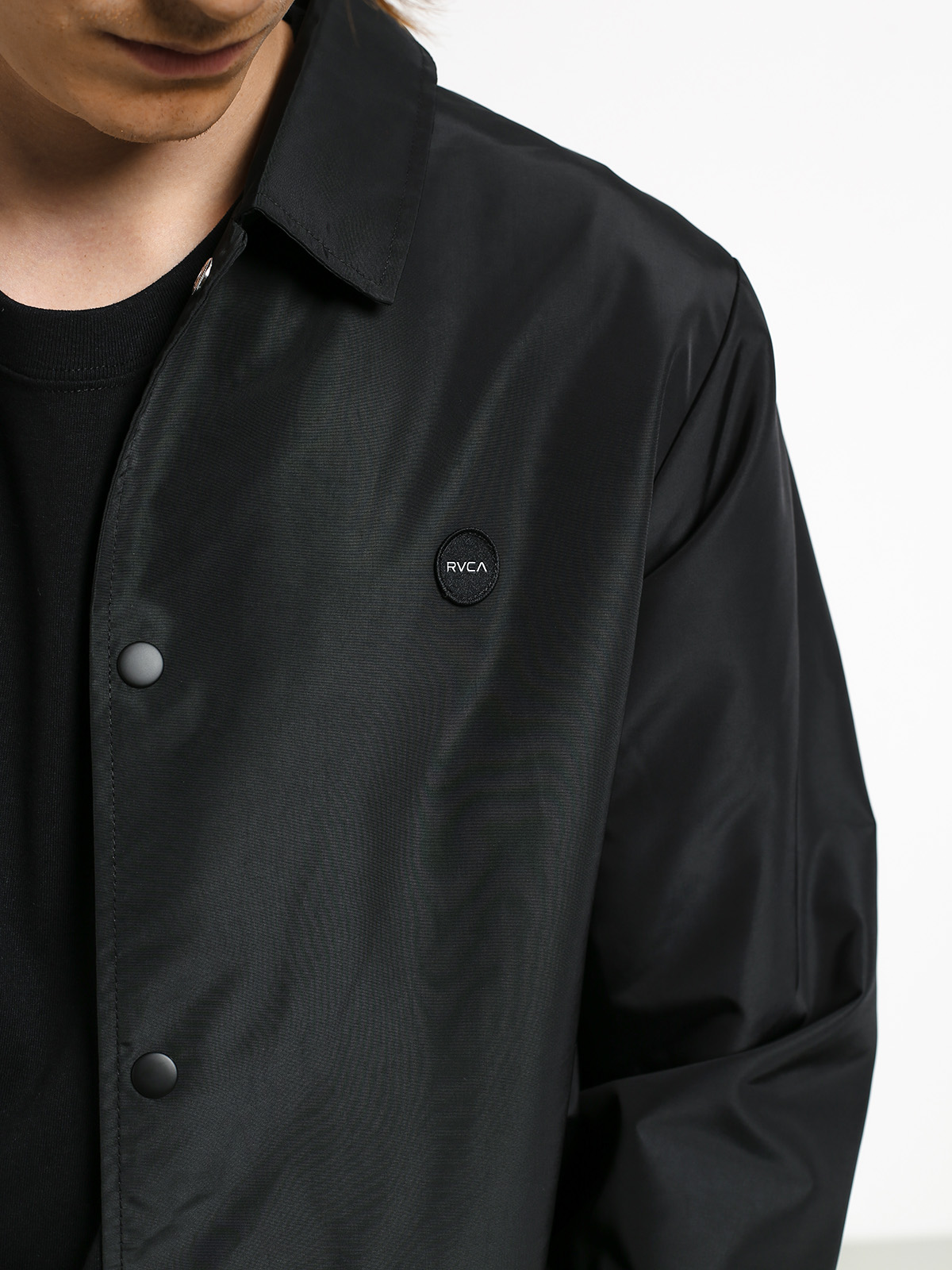 RVCA Berni Coaches Jacket (rvca black)