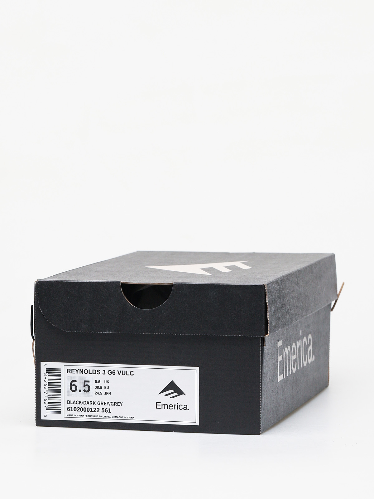 Emerica Reynolds 3 G6 Vulc Shoes (black/dark grey/grey)