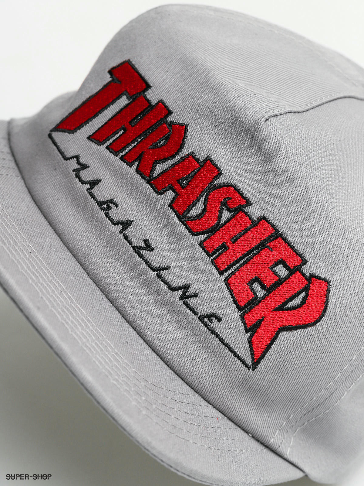 Thrasher Outlined Snap ZD Cap (grey/red)