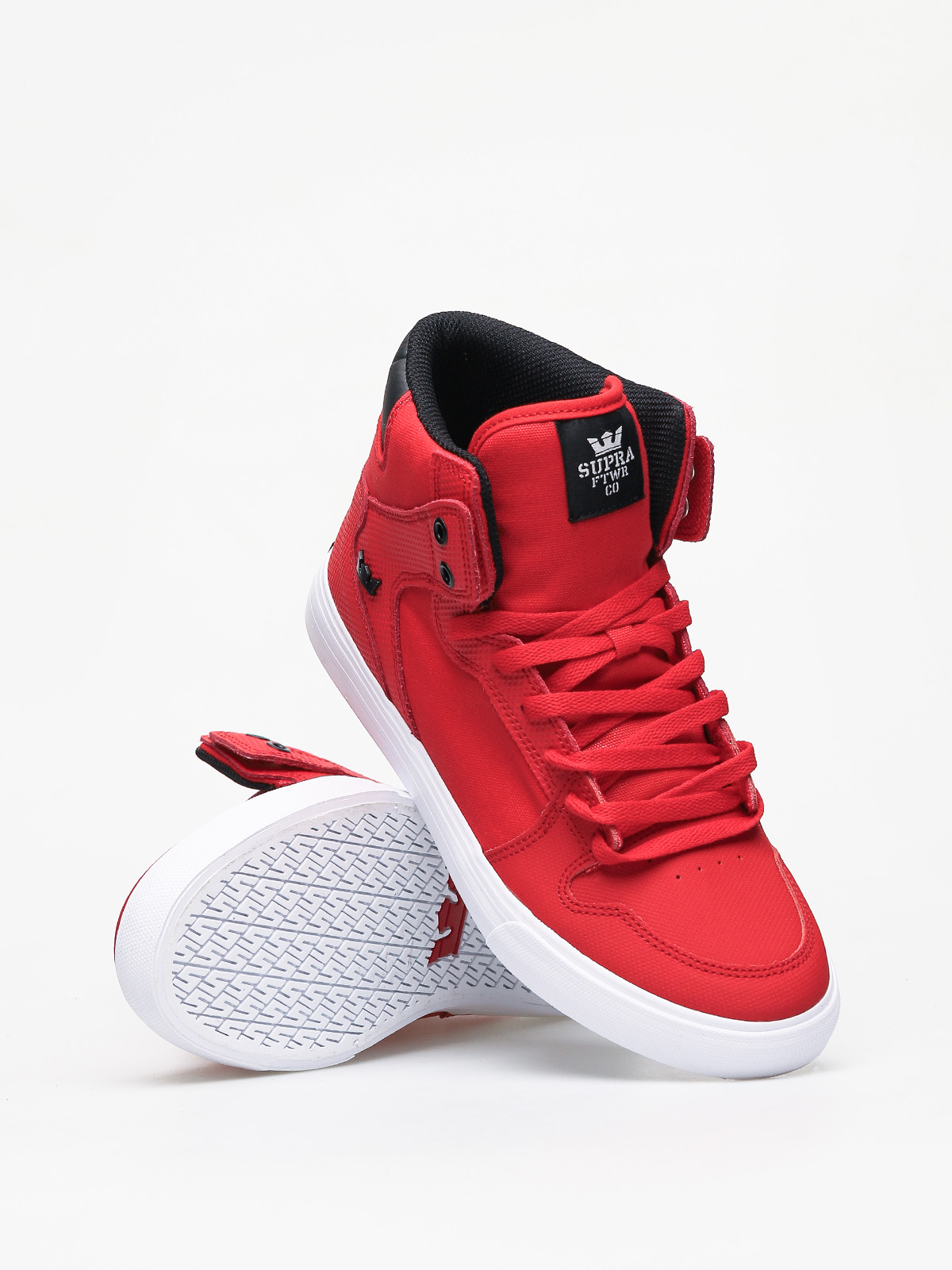Supra Vaider Shoes (risk red/black white)
