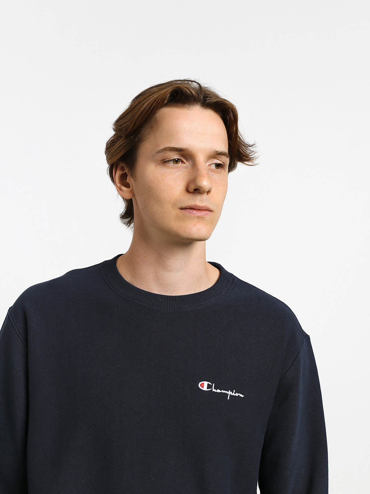 Champion Premium Reverse Weave Crewneck Left Chest Logo Sweatshirt (nny)