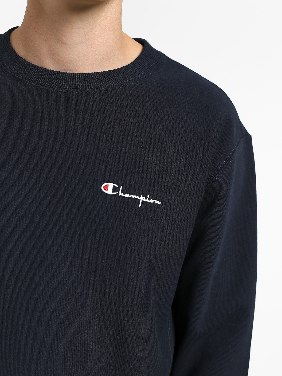 Champion Premium Reverse Weave Crewneck Left Chest Logo Sweatshirt (nny)