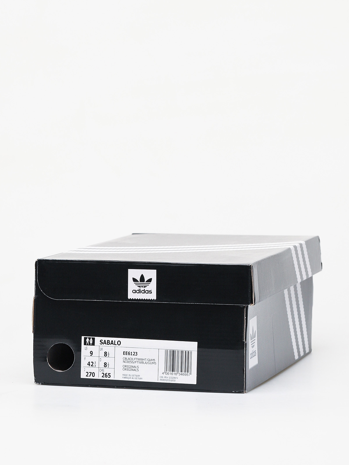 adidas Sabalo Shoes (cblack/ftwwht/gum5)