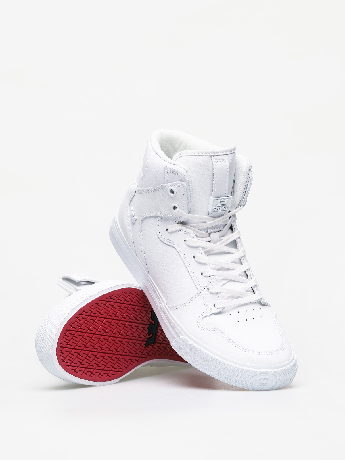Supra Schuhe Vaider (white/white red)