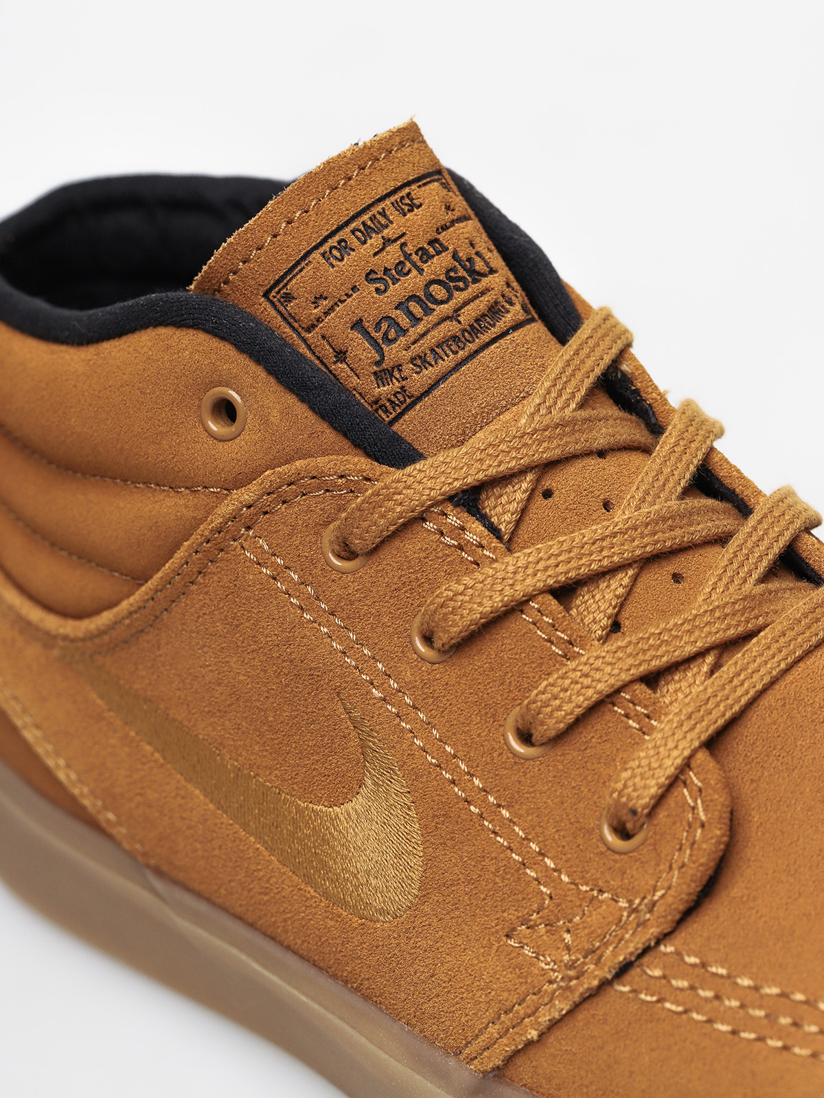 Nike SB Zoom Janoski Mid Rm Shoes (wheat/wheat black gum light brown)