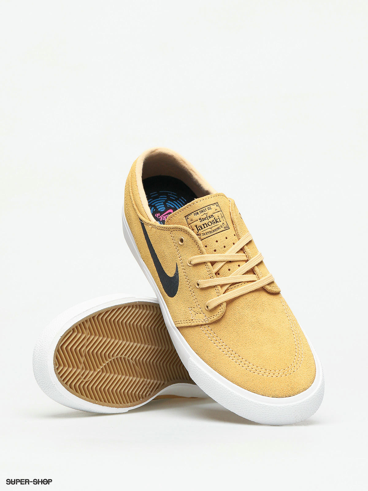 Nike SB Zoom Janoski Rm Shoes celestial gold anthracite summit white