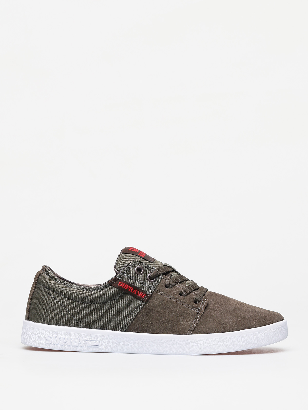 Supra Stacks II Shoes (olive/demitasse white)
