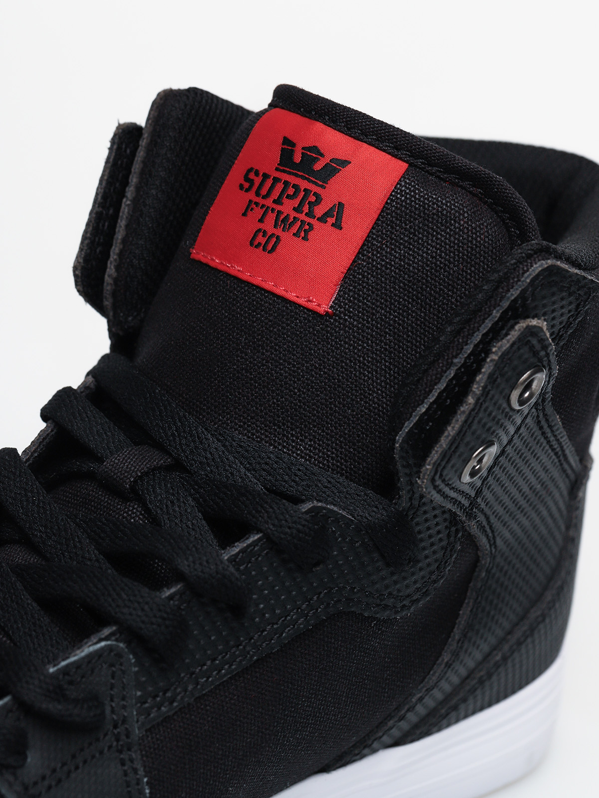 Supra Vaider Shoes (black tuf white)