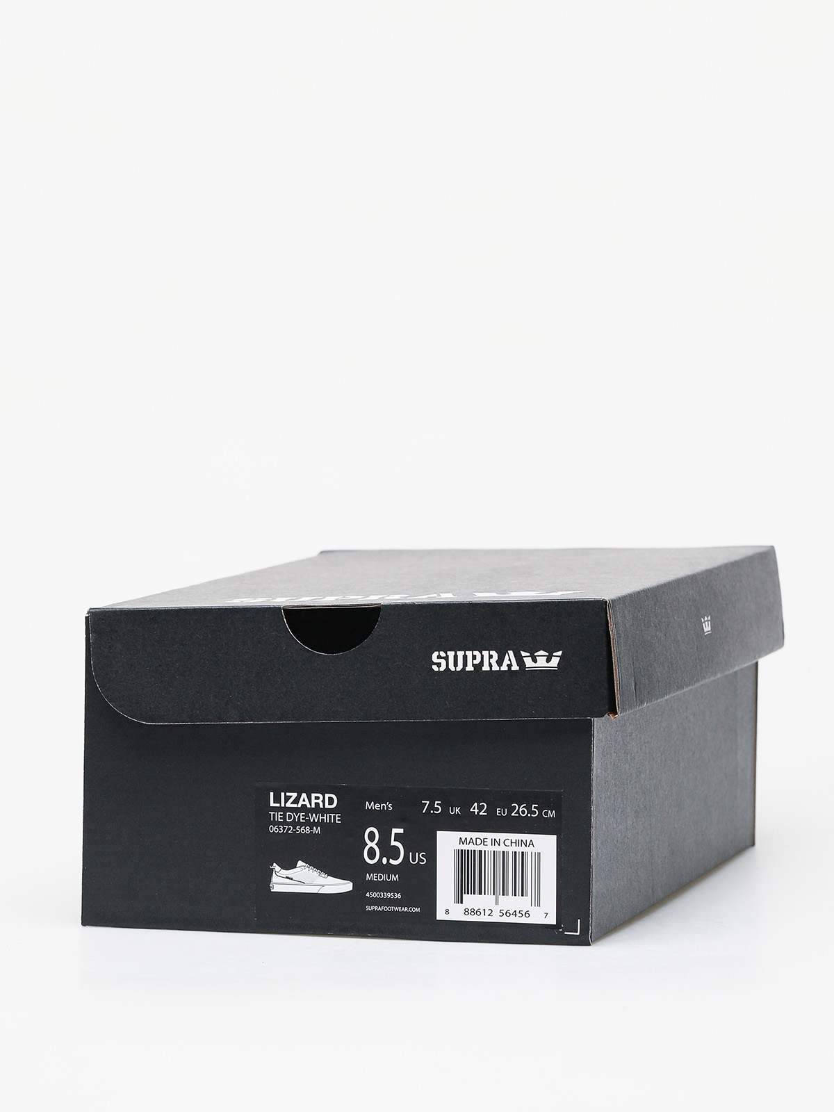 Supra Lizard Shoes - violet (tie dye white)