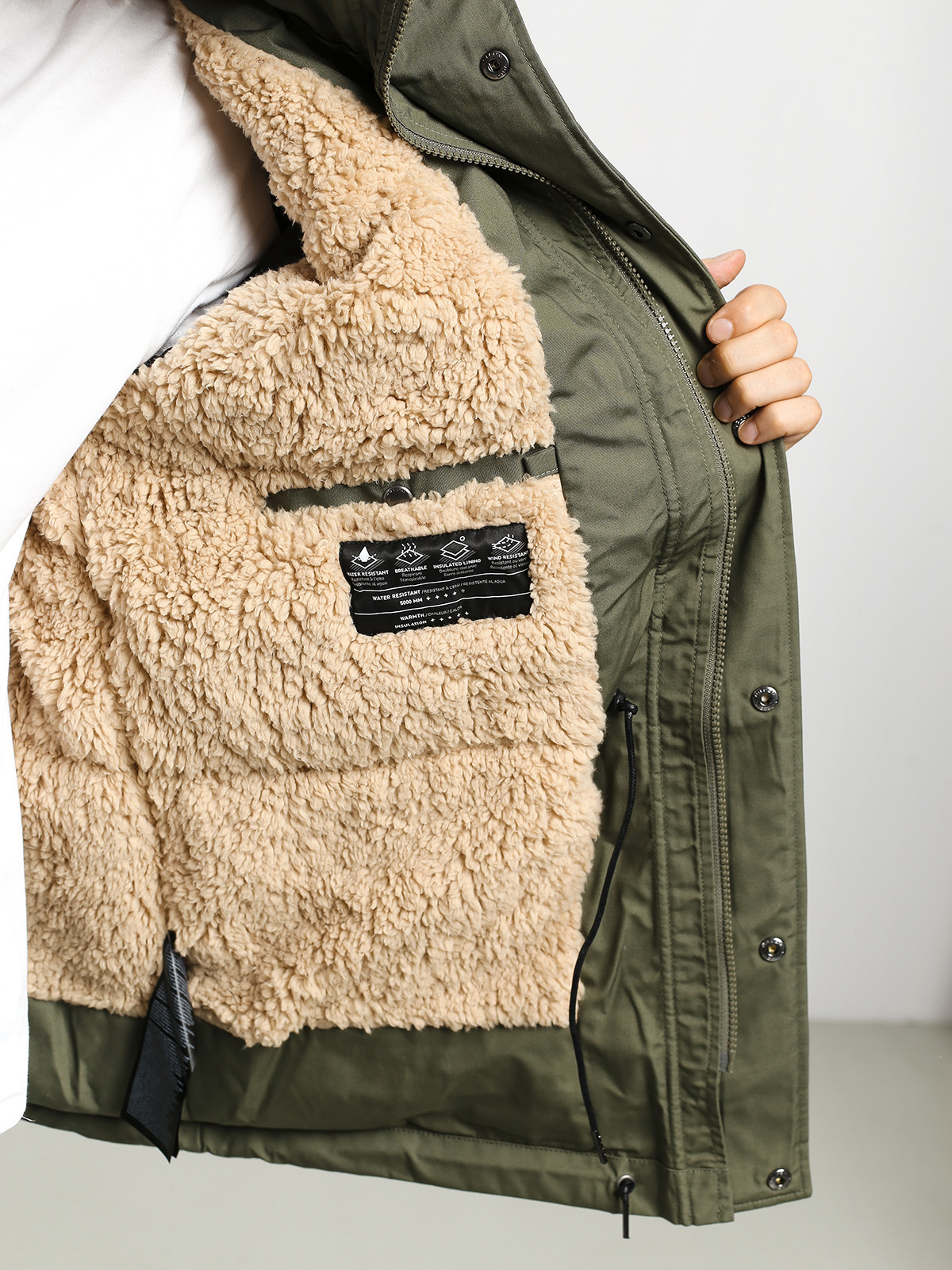 Volcom Lidward 5K Jacket (army green combo)