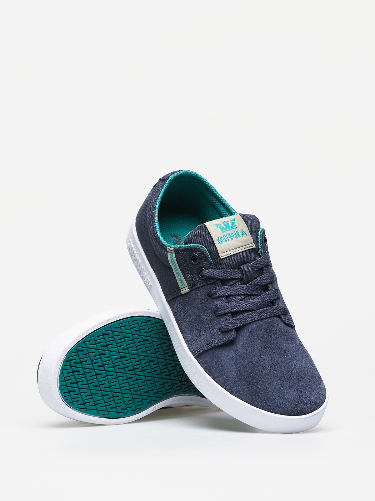 Supra Stacks II Shoes - navy blue (navy/stone white)
