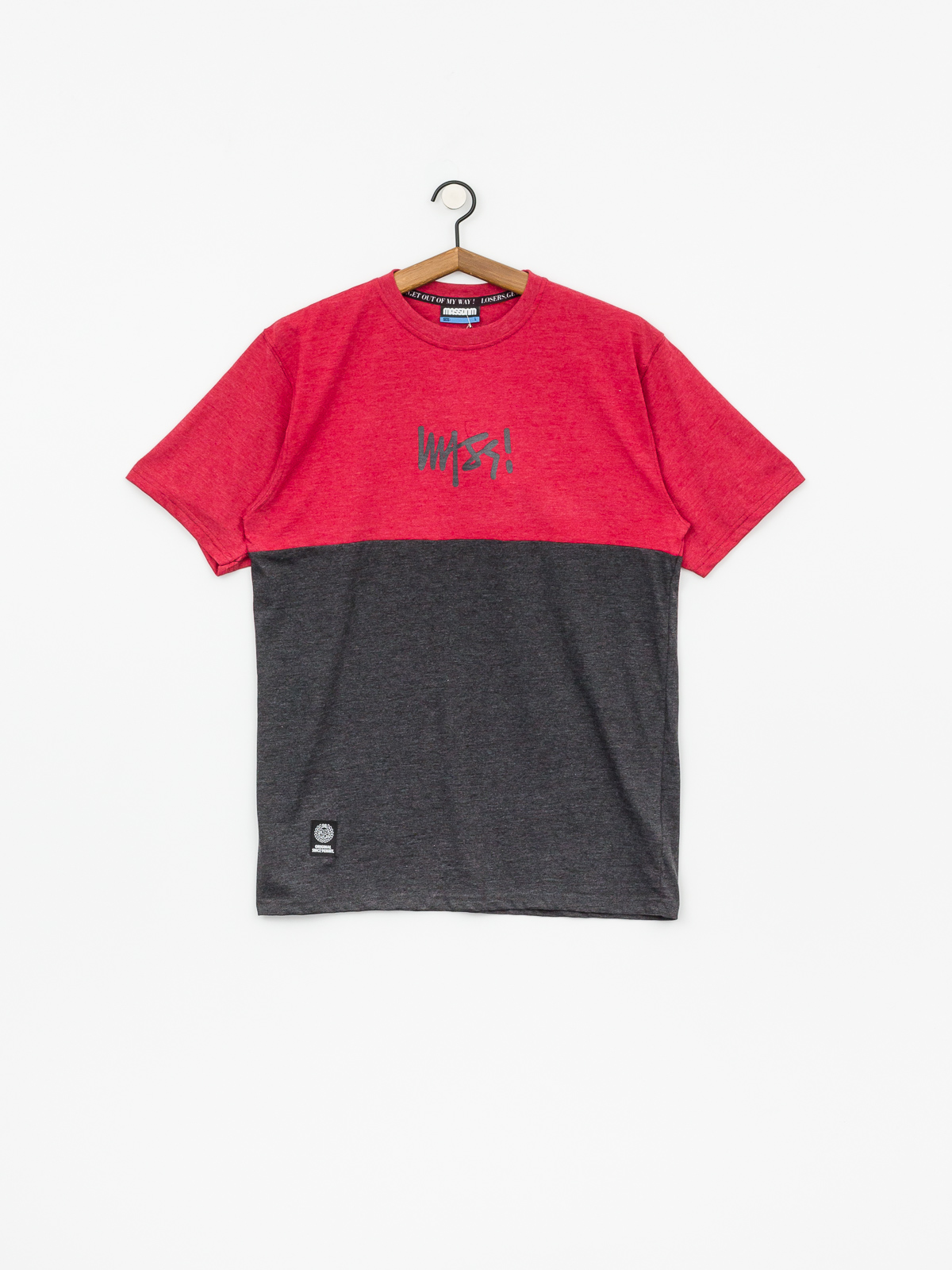 MassDnm Result T-shirt (heather claret)