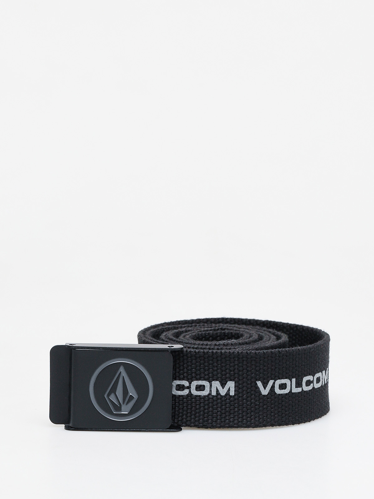 Volcom Circle Web Belt black black print