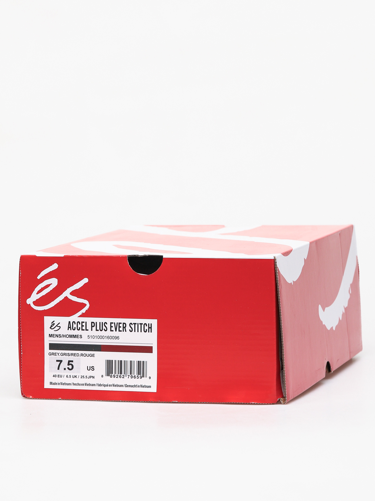 Es Accel Plus Ever Stitch Shoes (grey/red)