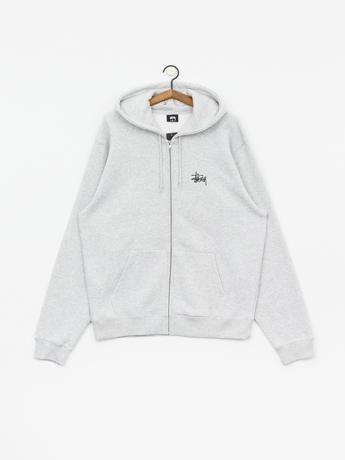 Stussy Basic ZHD Hoodie (ash heather)