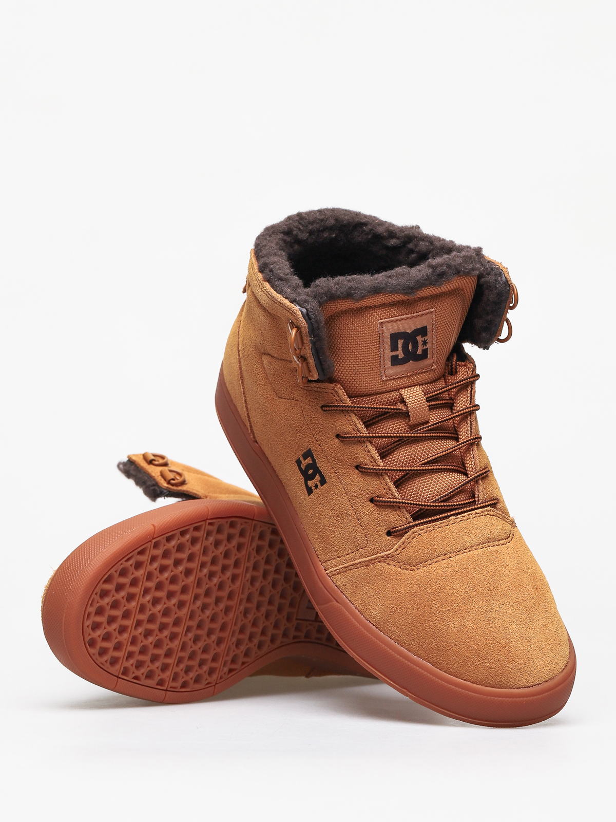 DC Crisis High Wnt Winter shoes (tan/brown)