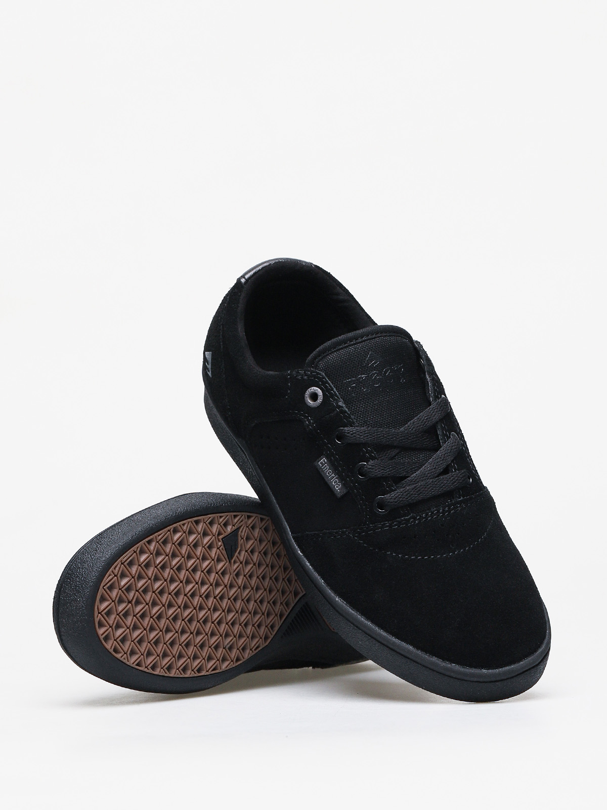 Emerica Figgy Dose Schuhe (black/black/gum)