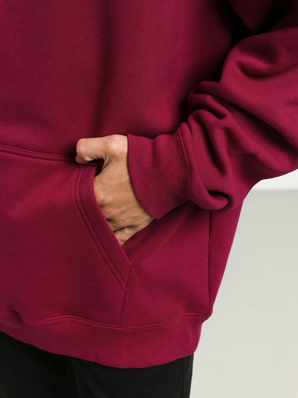 Stussy Basic HD Hoodie (wine)