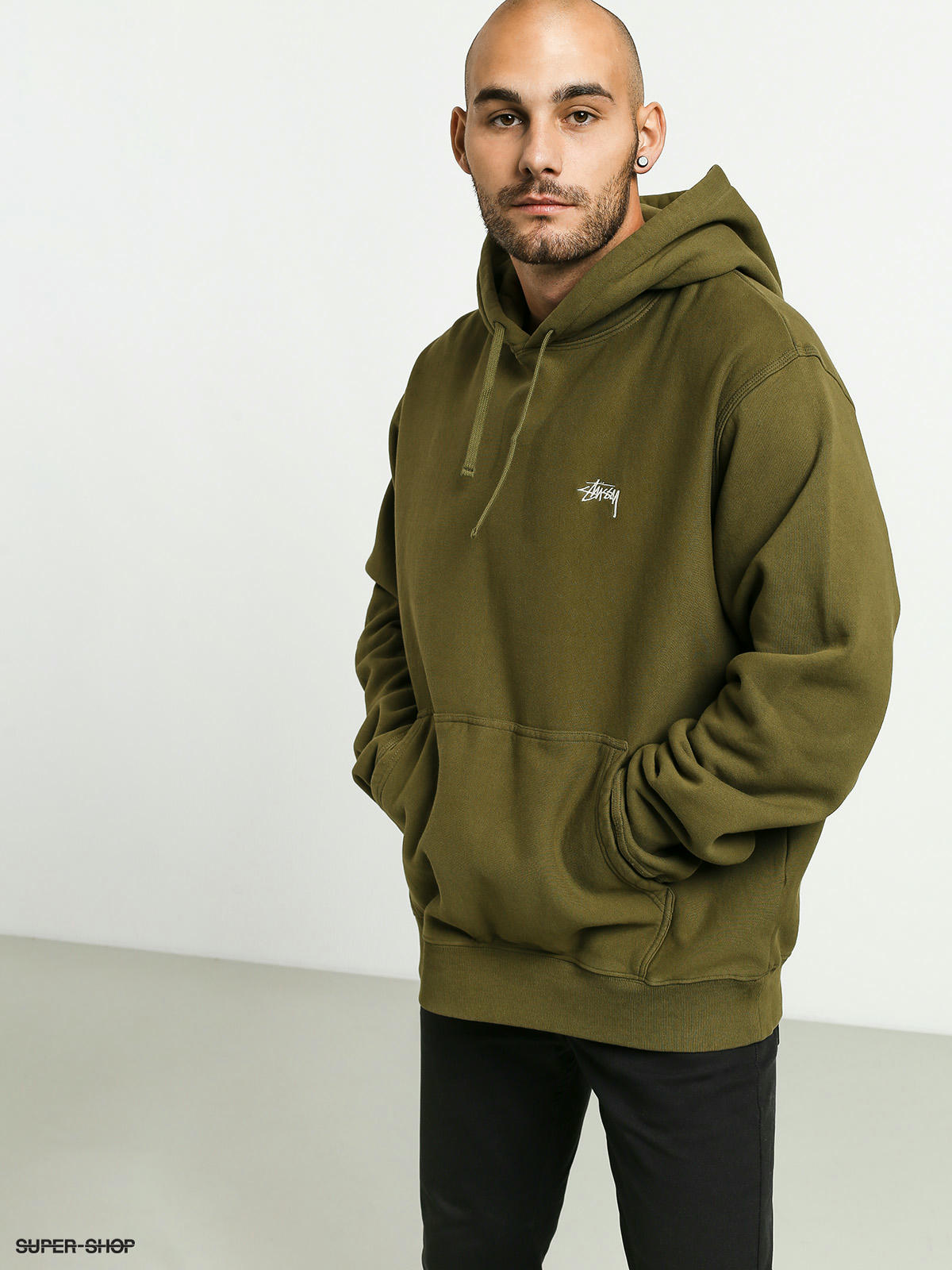 olive hoodie