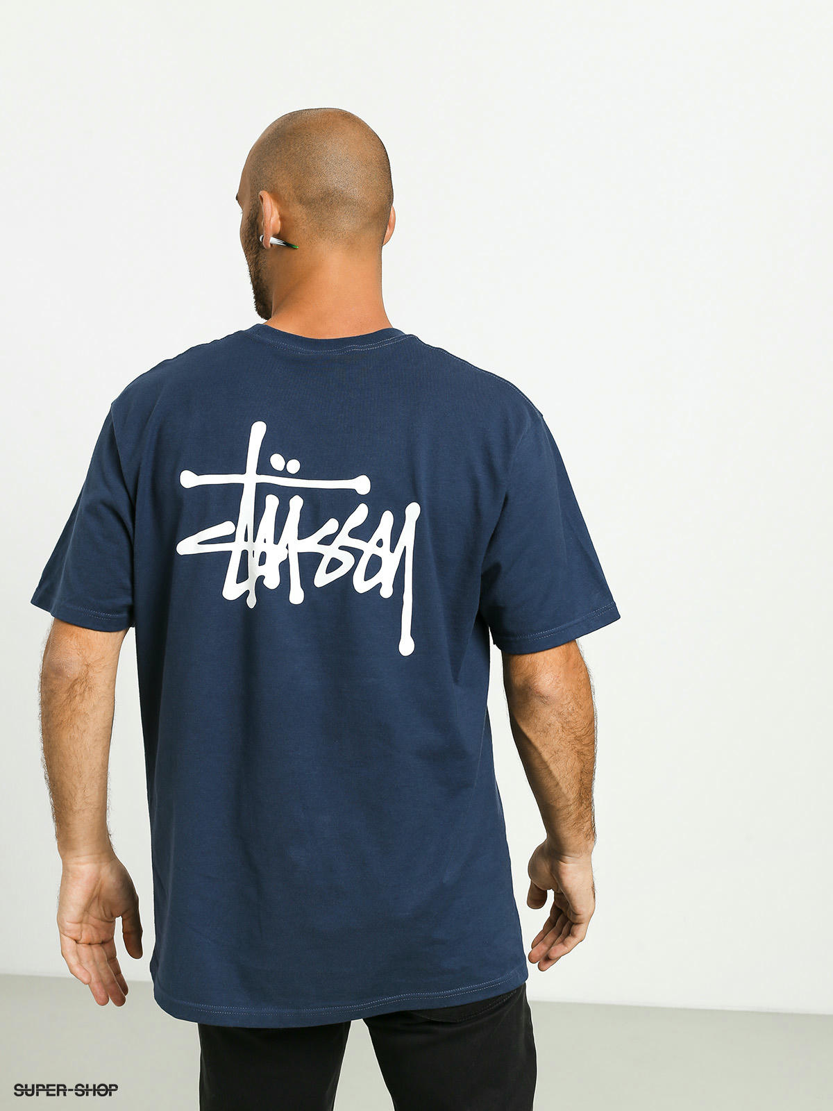 Stussy Basic T-shirt (navy)