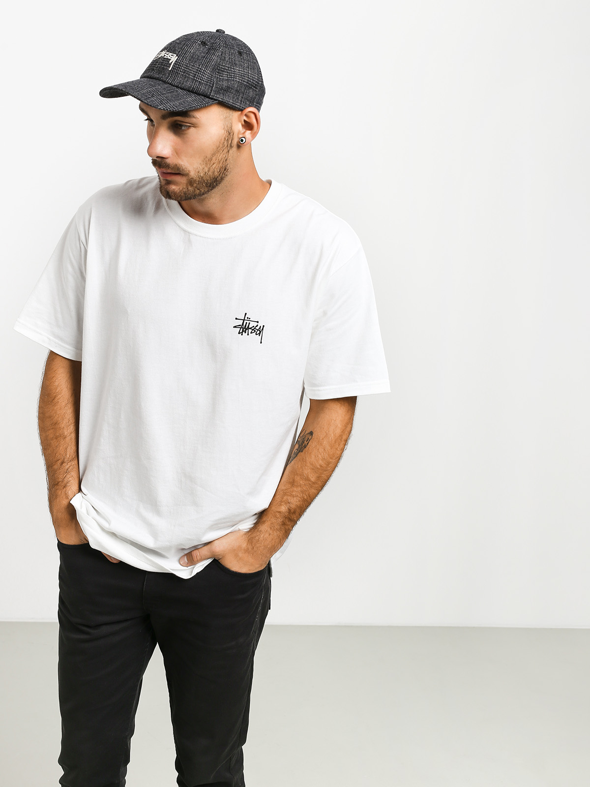Stussy Basic T-shirt (white)