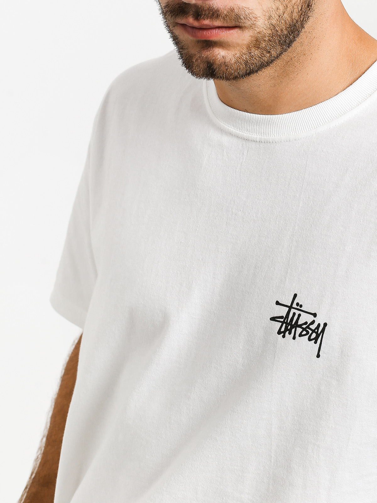 Stussy Basic T-shirt (white)