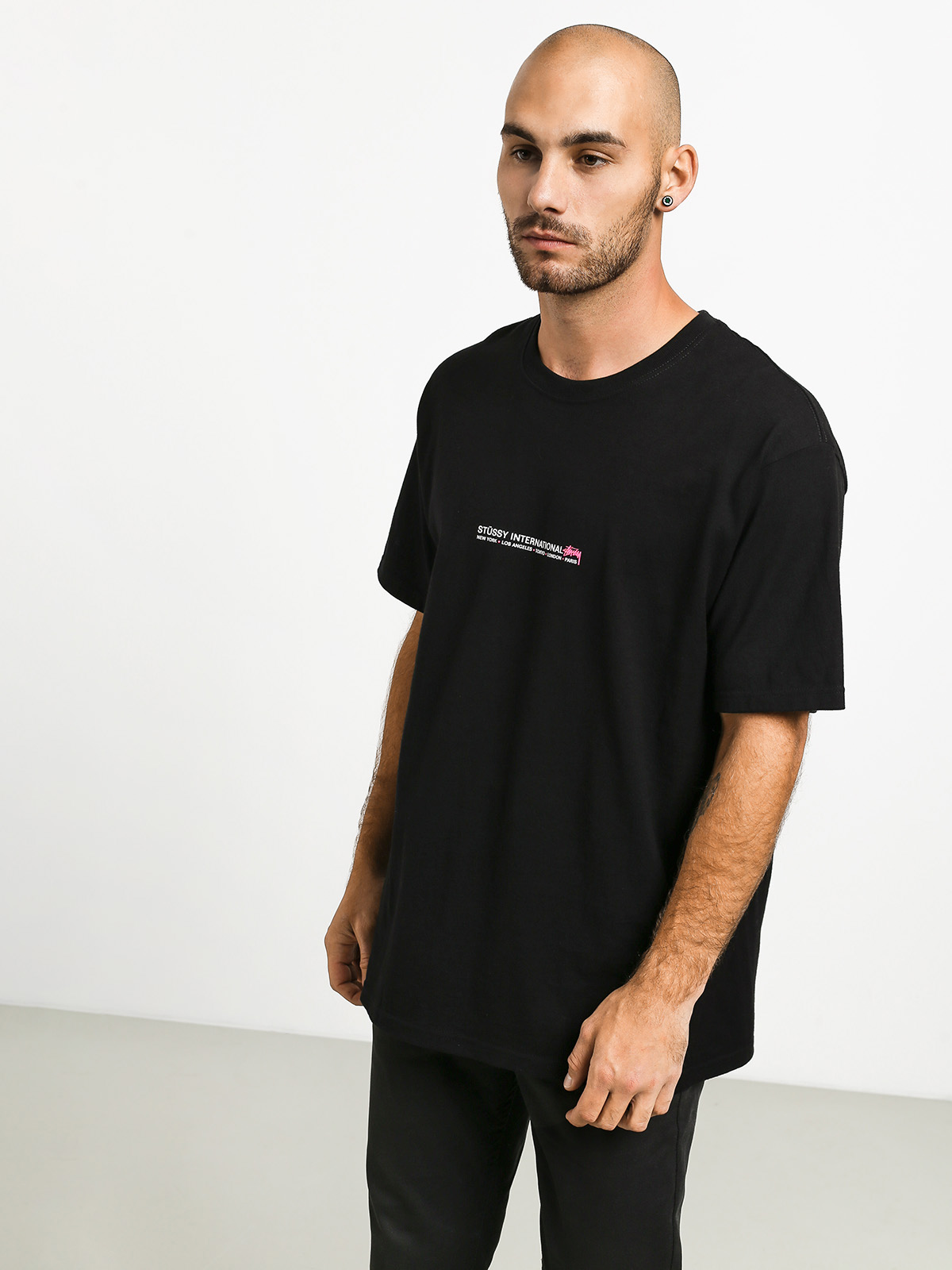 Stussy Fire Palm T-shirt (black)