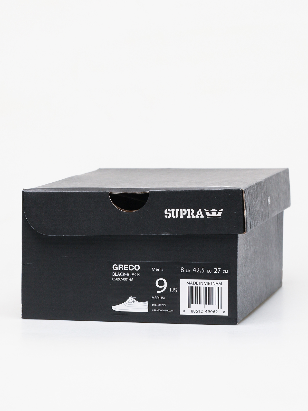 Supra Greco Shoes (black black)