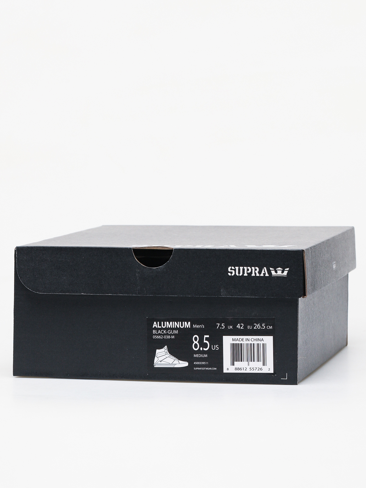 Supra Aluminum Shoes (black gum)