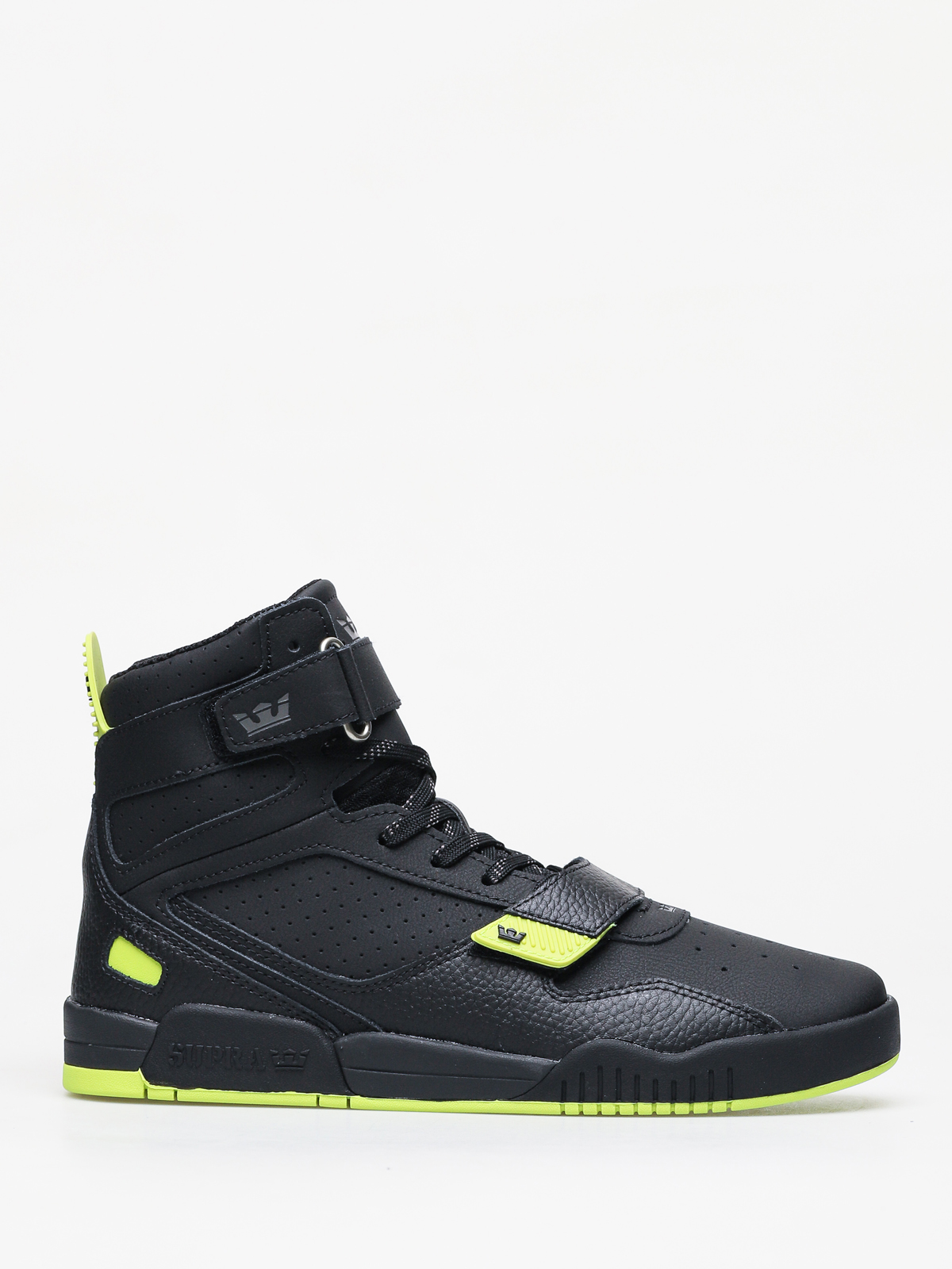 Supra Breaker Shoes (black/lime black)