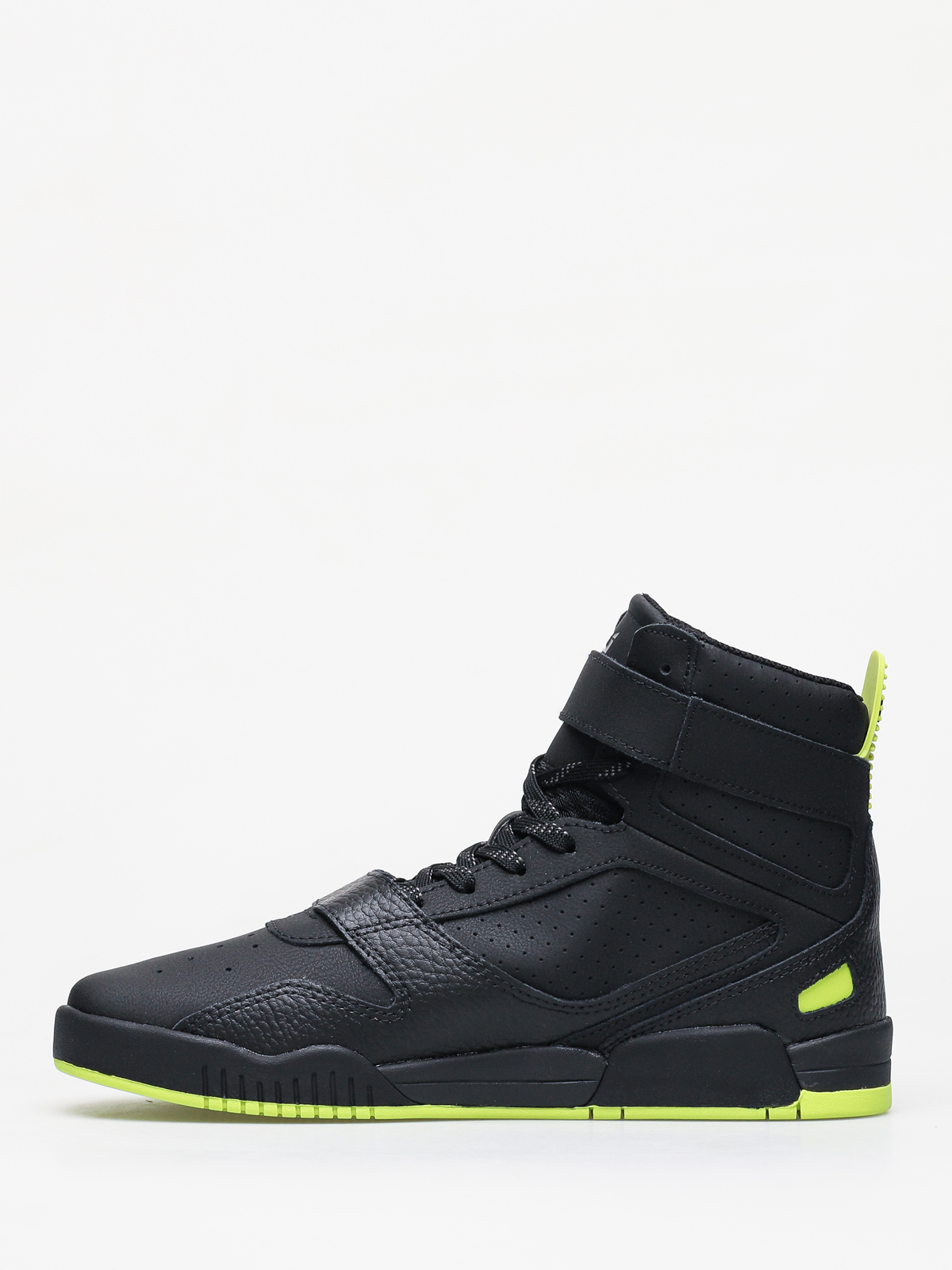 Supra Breaker Shoes (black/lime black)