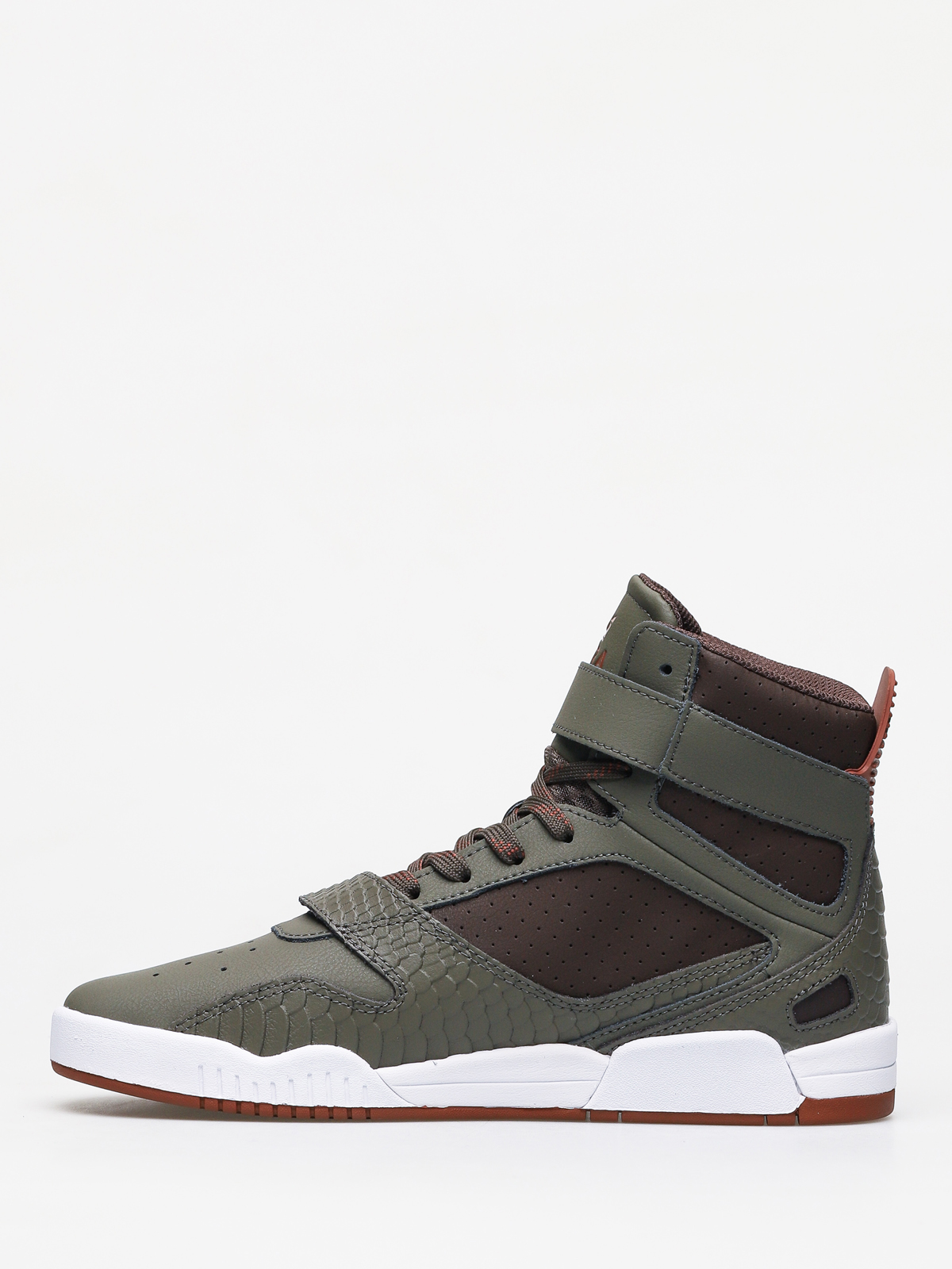Supra Breaker Shoes (olive/demitasse white)