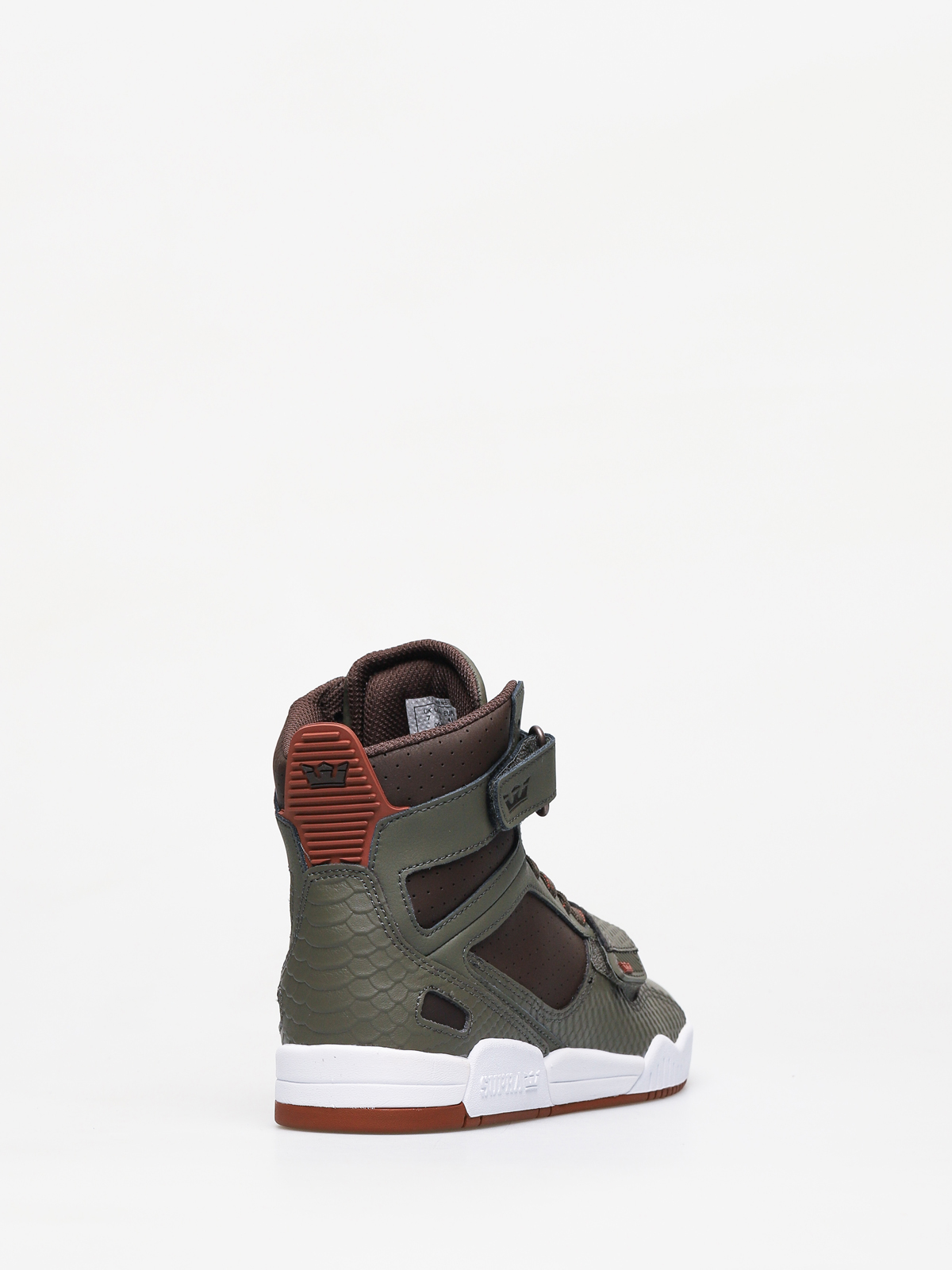 Supra Breaker Shoes (olive/demitasse white)