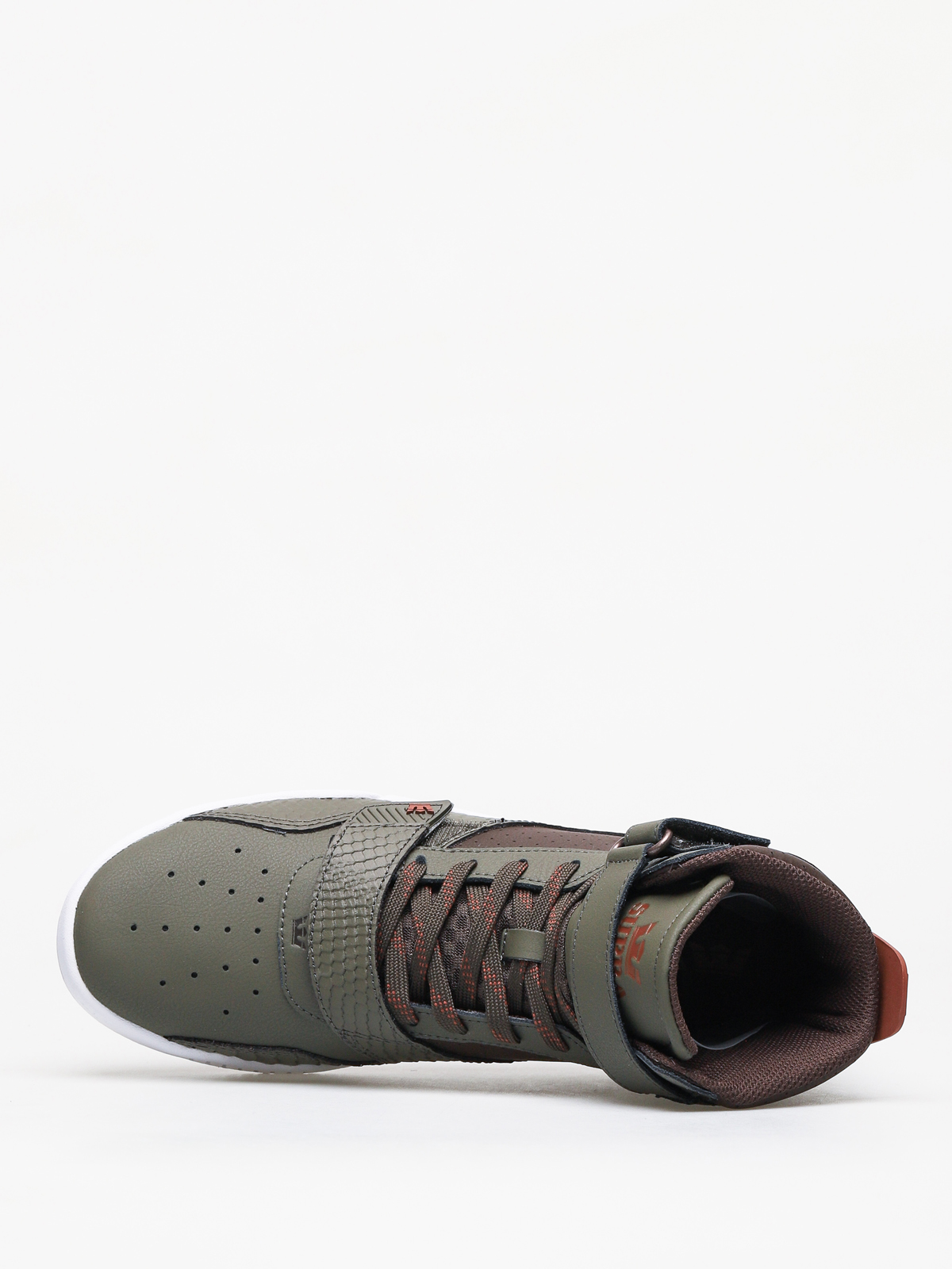 Supra Breaker Shoes (olive/demitasse white)