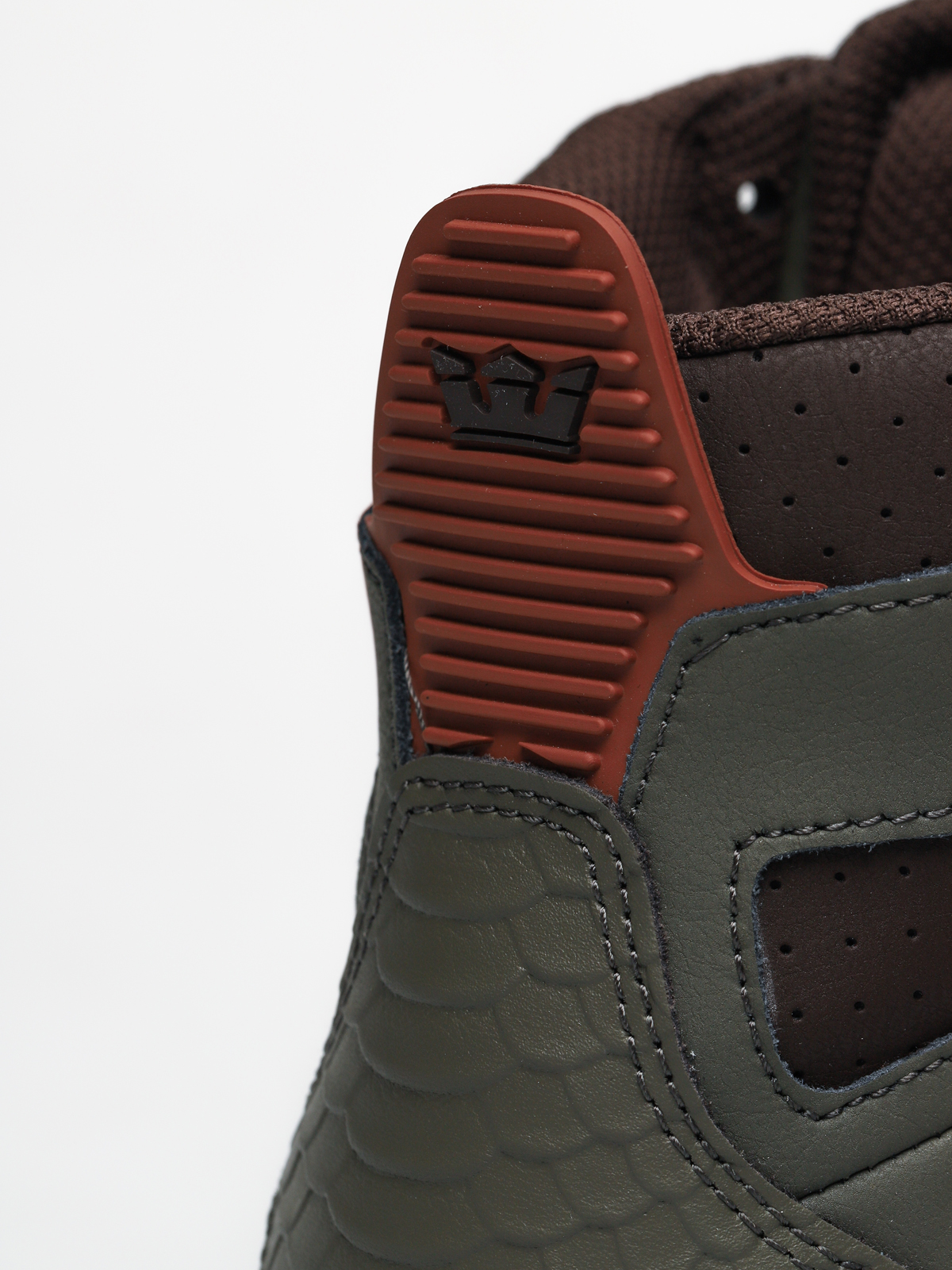 Supra Breaker Shoes (olive/demitasse white)