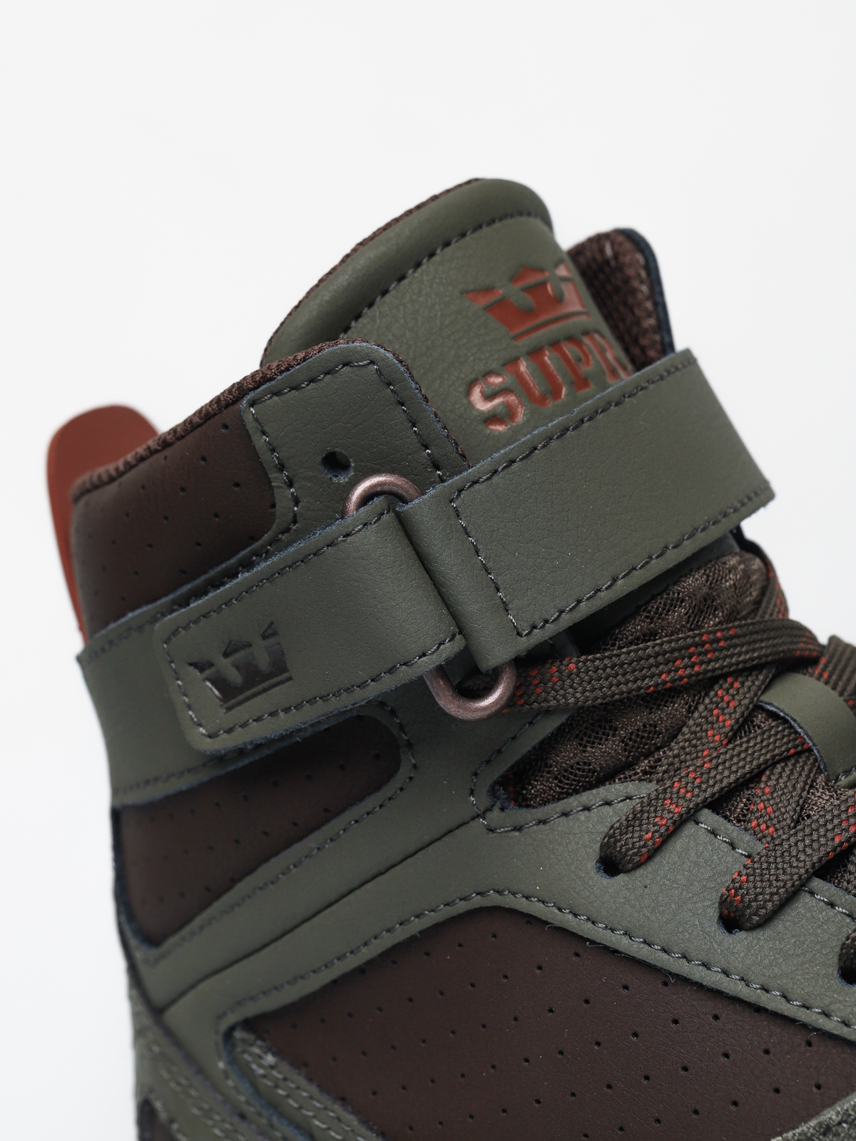 Supra Breaker Shoes (olive/demitasse white)