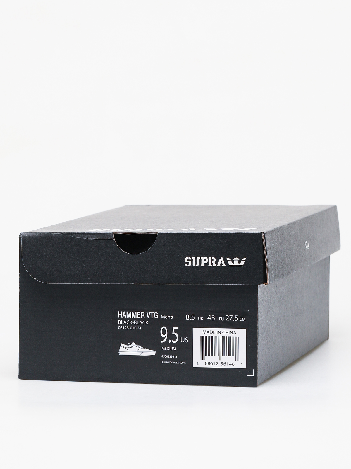 Supra Hammer Vtg Shoes (black black)