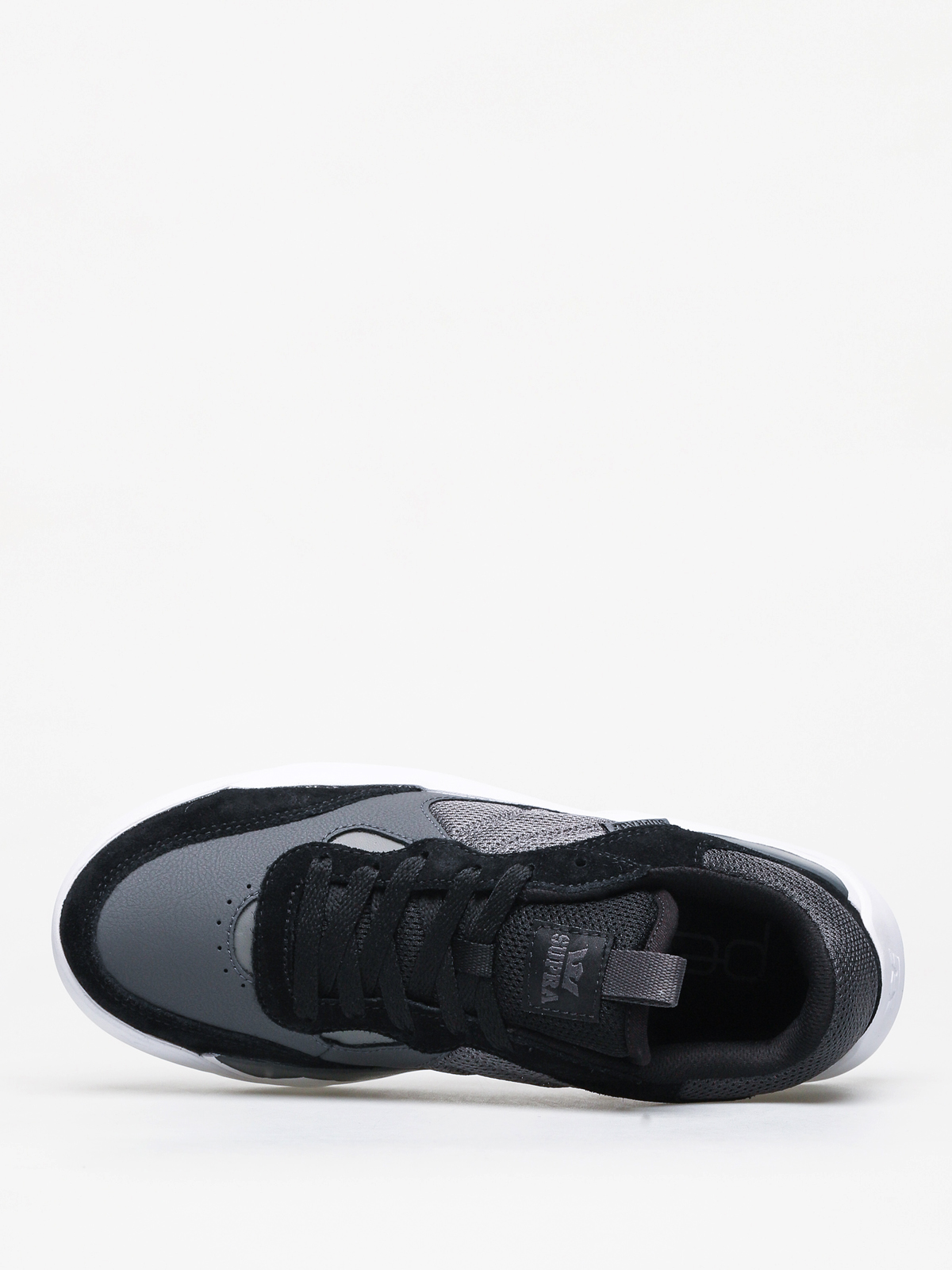 Supra Pecos Shoes (black/dk grey white)