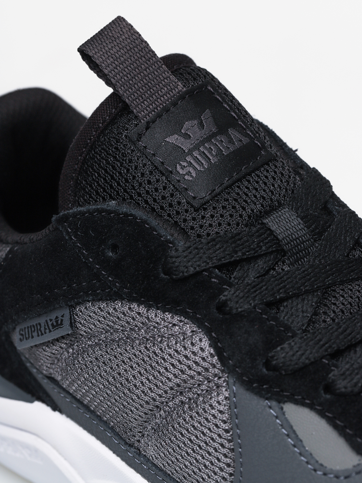 Supra Pecos Shoes (black/dk grey white)