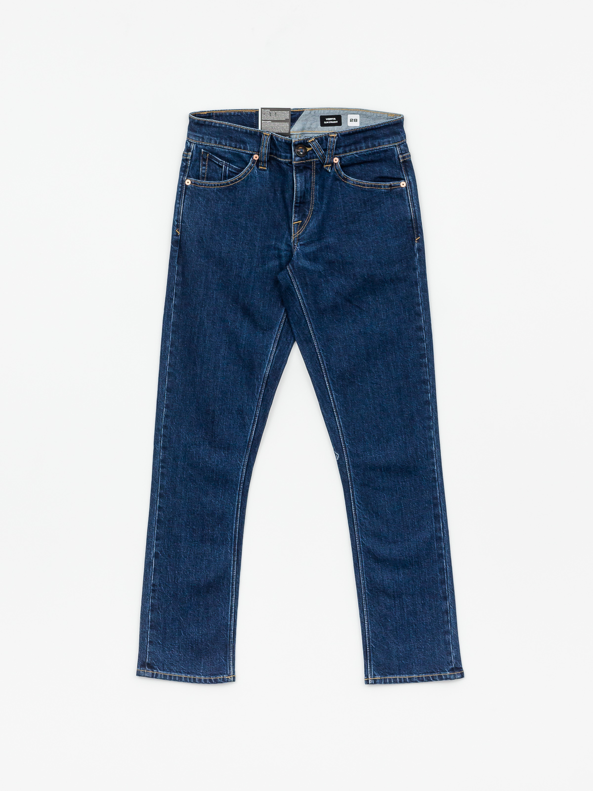 Volcom Vorta Denim Pants (enzyme dark wash)