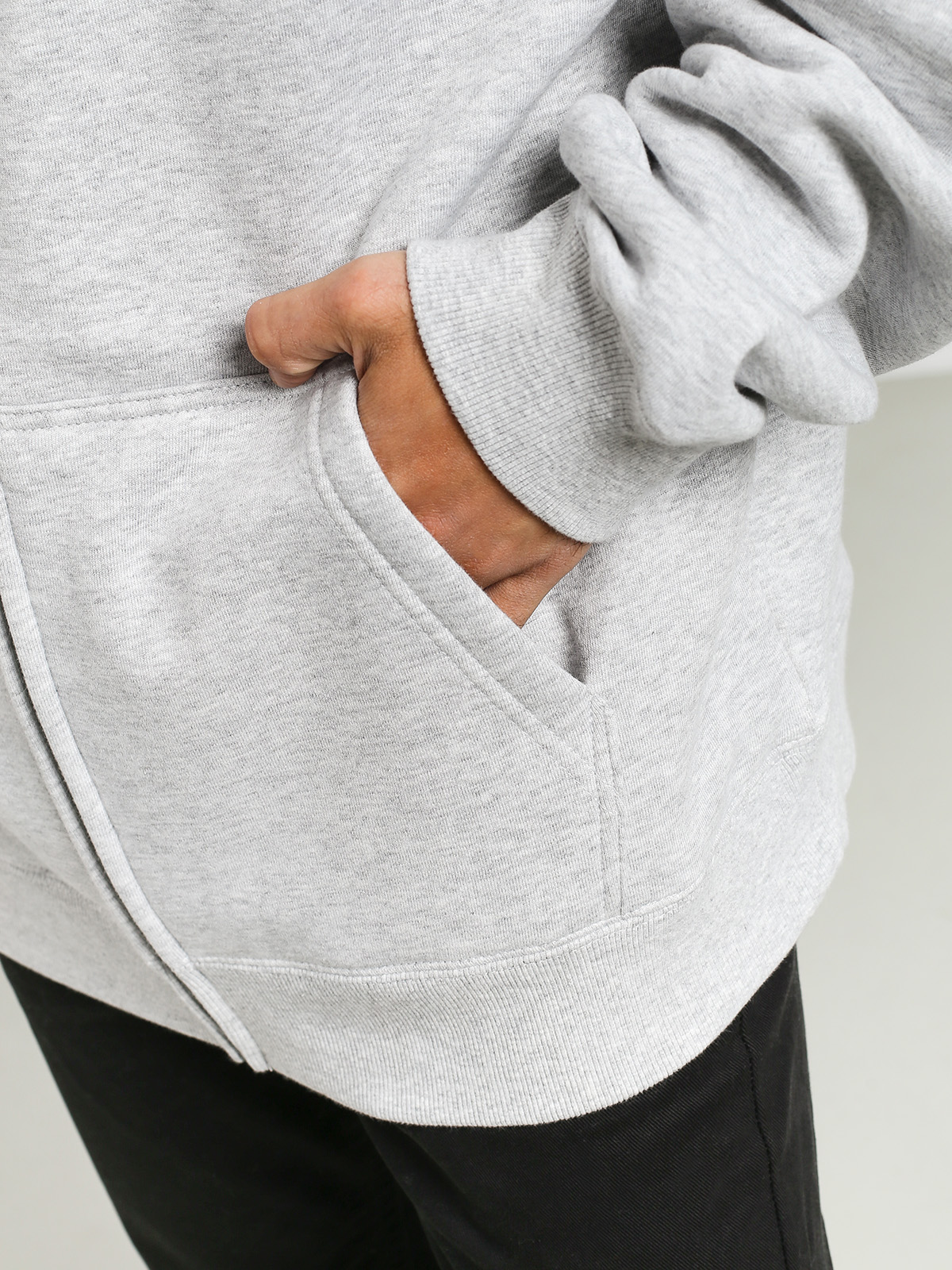 Stussy Basic ZHD Hoodie (ash heather)