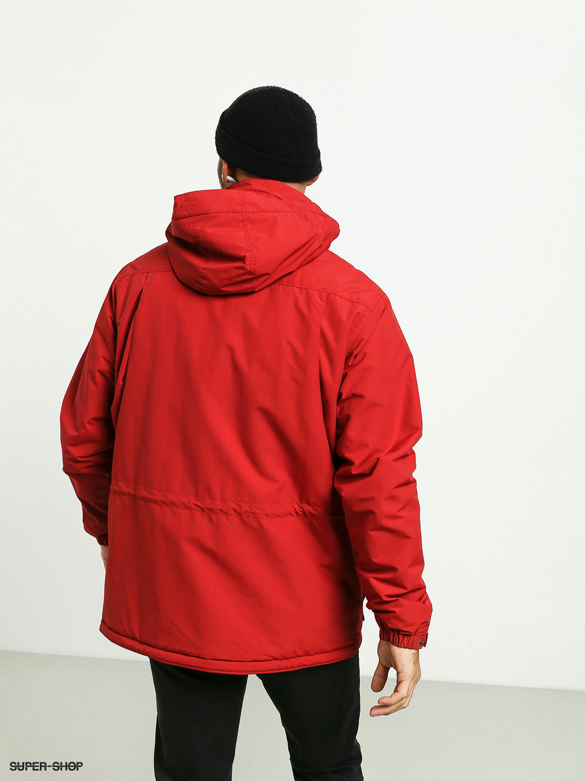 patagonia isthmus parka red